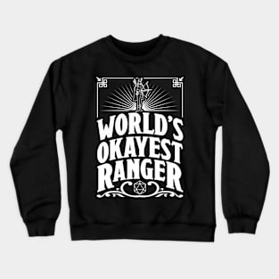 D&D Worlds Okayest Ranger Crewneck Sweatshirt